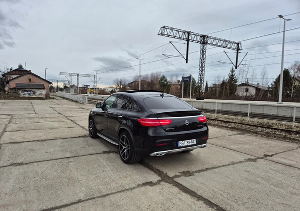 Mercedes-Benz GLE cena 152100 przebieg: 239000, rok produkcji 2017 z Warszawa małe 352